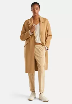 Классическое пальто MIDI United Colors of Benetton, бежевый
