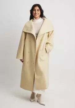 Классическое пальто NA-KD, желтый