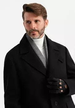 Классическое пальто Ombre, черный