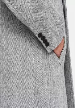 Классическое пальто Ombre, серый