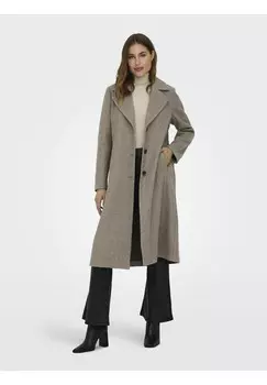 Классическое пальто ONLEMMA LIFE REG ONLY, темно-коричневый