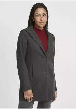 Классическое пальто Oxmo, темно-серый