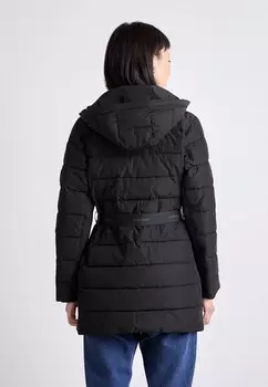 Классическое пальто PADDED BELTED Calvin Klein, черный