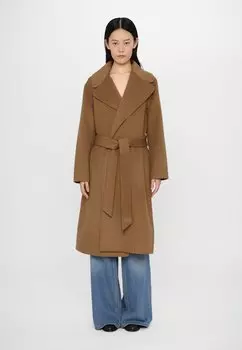 Классическое пальто RINLEAH UNLINED COAT Lauren Ralph Lauren, коричневый