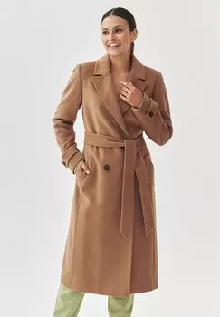 Классическое пальто TEA TATUUM, темно-коричневый