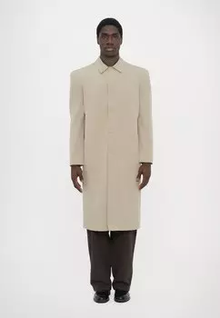 Классическое пальто TECHNICAL LONG COAT Han Kjbenhavn, светло-коричневый