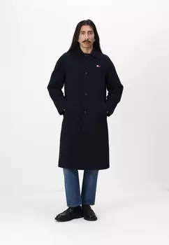 Классическое пальто Tommy Jeans, темно-синий