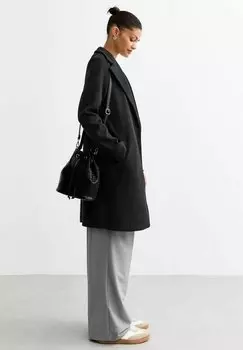 Классическое пальто UNLINED TAILORED New Look, черный