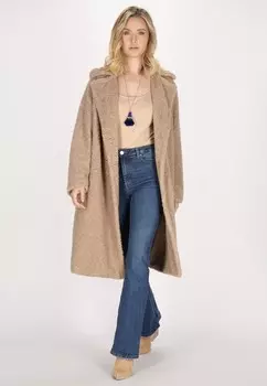 Классическое пальто usha, серо-коричневый