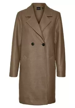 Классическое пальто Vero Moda, бежевый