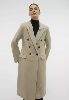 Классическое пальто Vero Moda, бежевый
