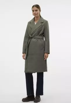 Классическое пальто VMFORTUNEAYA GA NOOS Vero Moda, хаки