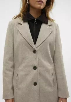 Классическое пальто VMFORTUNESARA BOO Vero Moda, бежевый
