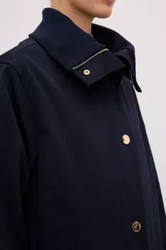 Классическое пальто WITH POCKET FLAP adL, темно-синий