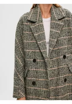 Классическое пальто ZWEIREIHIGER Selected Femme, черный