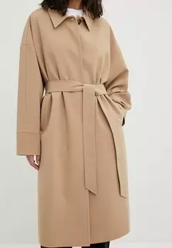 Классическое платье NA-KD, цвет beige