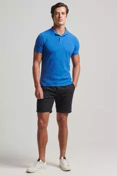 Классическое поло из пике Superdry Superdry, темно-синий