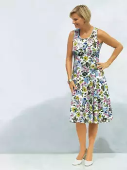 Классическое трикотажное платье "Джерси платье" Classic, цвет Bunt