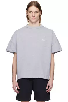 Классик обратная футболка Rhude, серый