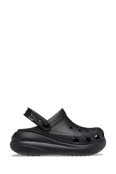 Классика с мятым эффектом Crocs, черный