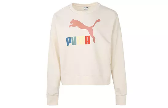КЛАССИКА Толстовка женская бежевая Puma