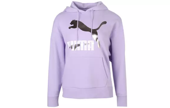 КЛАССИКА Толстовка женская сиреневая Puma