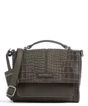 Классная сумка через плечо Colbie из тисненой кожи Burkely, зеленый