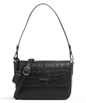 Классная сумка через плечо Colbie из тисненой кожи Burkely, черный