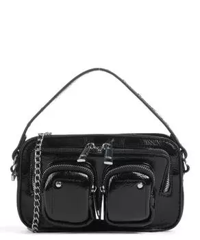 Классная сумка через плечо Helena из переработанной искусственной кожи Nnoo, черный