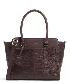 Классная сумочка Colbie из тисненой кожи Burkely, коричневый