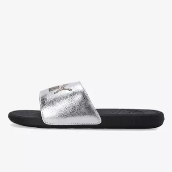 Классные тапочки кот 2.0 Puma, серебряный