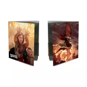 Классовый фолио с наклейками — Волшебник, Official Dungeons and Dragons Deck Boxes, Sleeves, Journals & Binders