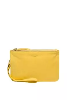 Клатч 'Addison' из кожи наппа Pure Luxuries London, желтый