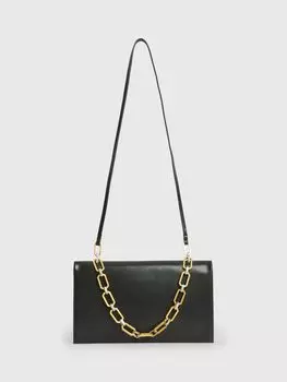 Клатч Akira с цепочкой AllSaints, черный