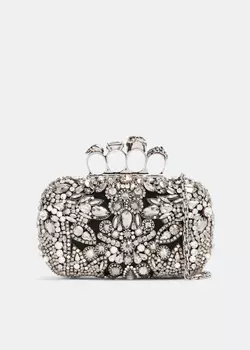 Клатч Alexander Mcqueen Knuckle, черный