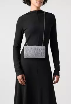 Клатч Anna Field, серебристый