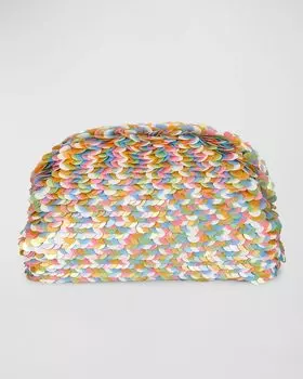 Клатч Aya Frame с пайетками Rafe, цвет Pastel Multi