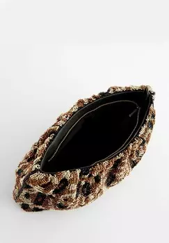 Клатч BEADED Next, золотого цвета