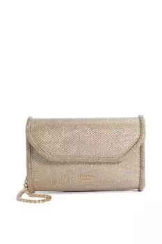 Клатч 'Беллини' Dune London, металлик