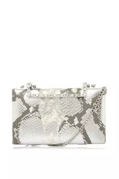 Клатч "Бинкси" Dune London, серебро