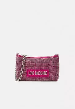Клатч BLING BLING Love Moschino, розовый
