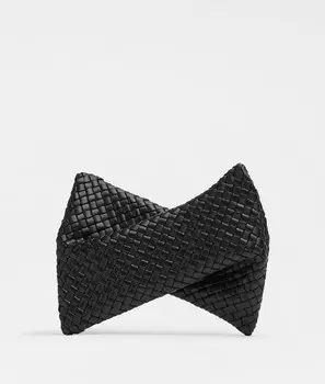 Клатч Bottega Veneta, черный