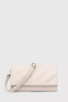 Клатч Calvin Klein Jeans, бежевый