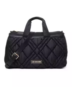 Клатч через плечо с карманами Love Moschino, черный