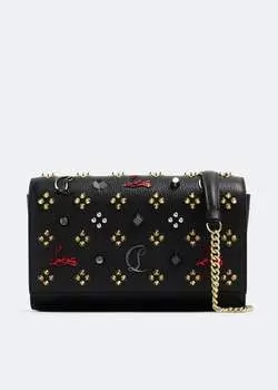Клатч Christian Louboutin Paloma, черный