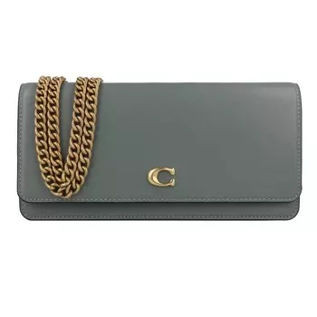 Клатч COACH Clutch Essentials, темно-зеленый