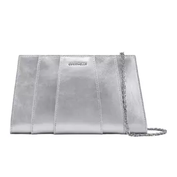 Клатч Coccinelle Bobine Rock, серебрянный