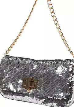 Клатч CON PAILLETTES Calliope, серый