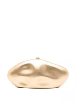 Клатч Cult Gaia Caldera из кожи, золотой