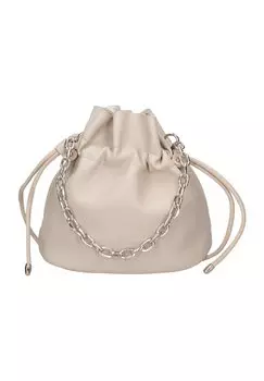 Клатч David Jones, бежевый